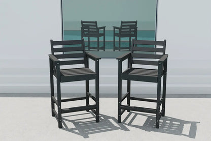 Patio Kingdom Adirondack bar set 