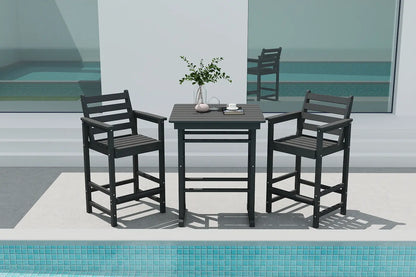 Patio Kingdom Adirondack bar set 