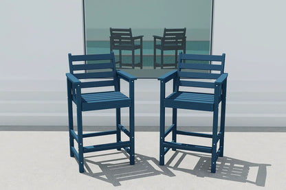 Patio Kingdom Adirondack bar set 