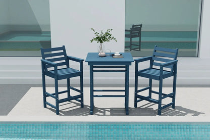 Patio Kingdom Adirondack bar set 