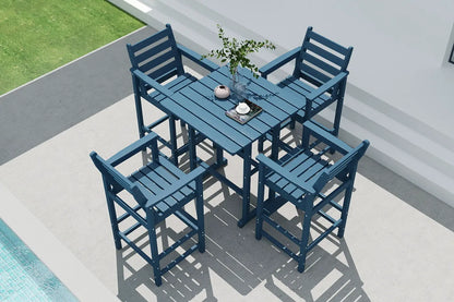 Patio Kingdom Adirondack bar set 