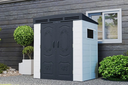 Patio Kingdom Resin Outdoor Storage Shed