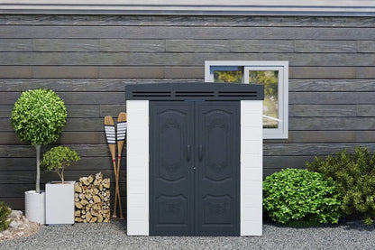 Patio Kingdom Resin Outdoor Storage Shed