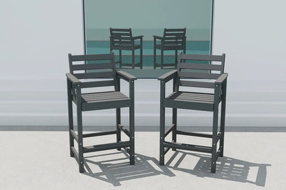 Patio Kingdom Adirondack bar set 