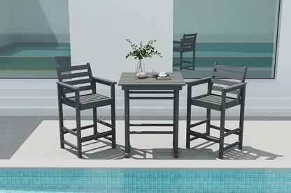 Patio Kingdom Adirondack bar set 