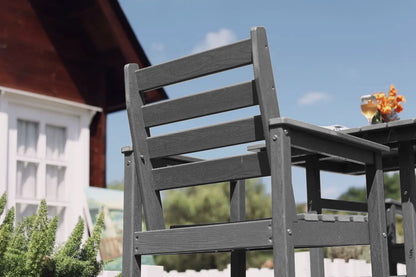 Patio Kingdom Adirondack bar set 