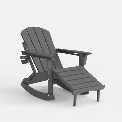 Multifunctional Adirondack Rocking Chair