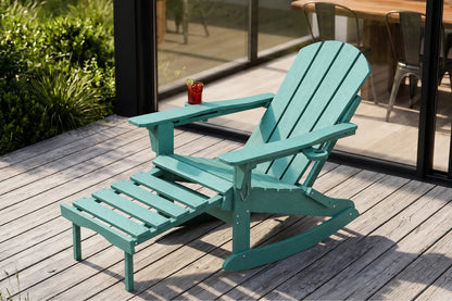 Multifunctional Adirondack Rocking Chair