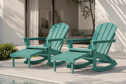 Multifunctional Adirondack Rocking Chair