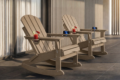 Multifunctional Adirondack Rocking Chair