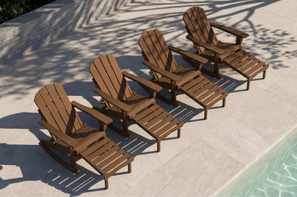 Multifunctional Adirondack Rocking Chair