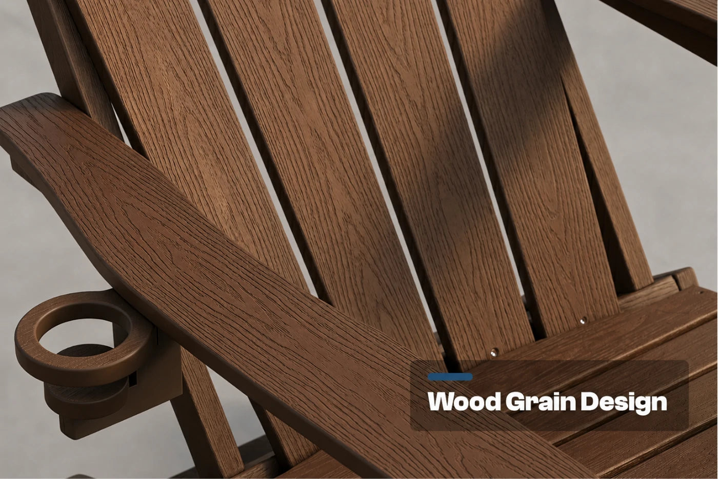 Multifunctional Adirondack Rocking Chair