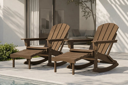 Multifunctional Adirondack Rocking Chair