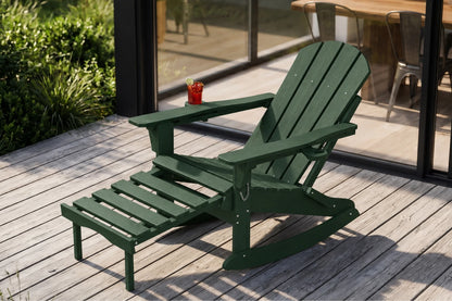 Multifunctional Adirondack Rocking Chair