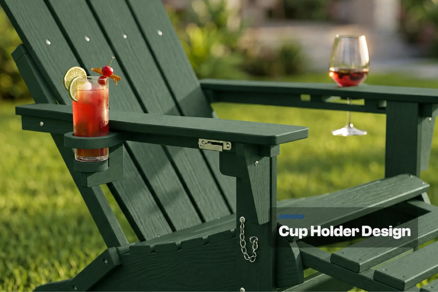 Multifunctional Adirondack Rocking Chair