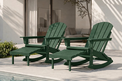 Multifunctional Adirondack Rocking Chair