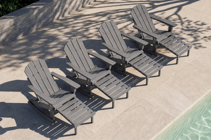 Multifunctional Adirondack Rocking Chair