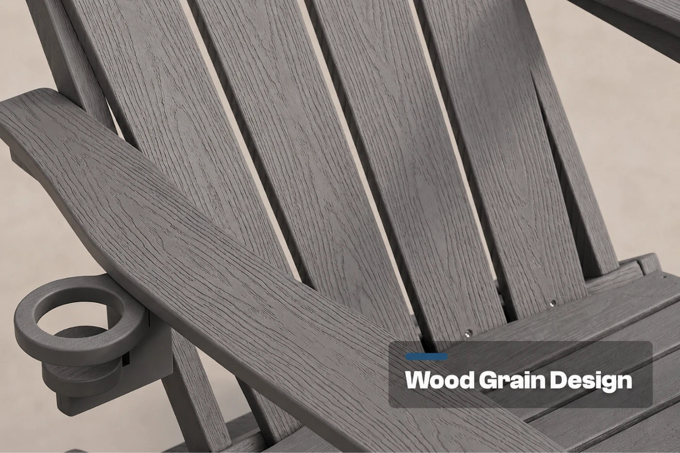 Multifunctional Adirondack Rocking Chair