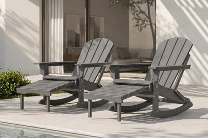 Multifunctional Adirondack Rocking Chair