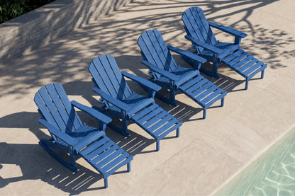 Multifunctional Adirondack Rocking Chair