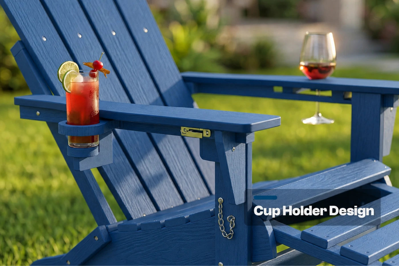 Multifunctional Adirondack Rocking Chair