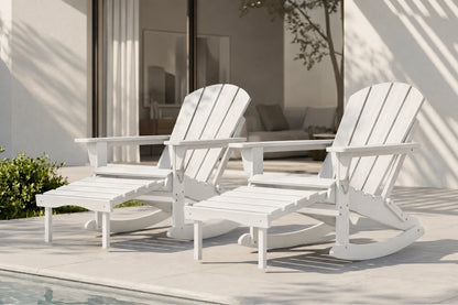 Multifunctional Adirondack Rocking Chair