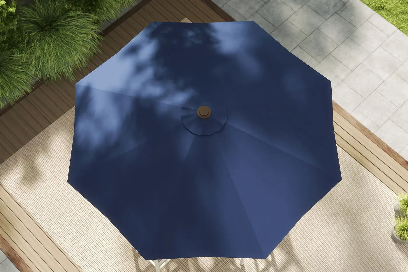 Patio Kingdom 9Ft Autotilt umbrella