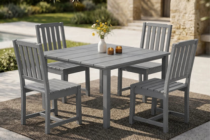 Perli™ HDPE Square Outdoor Dining Set
