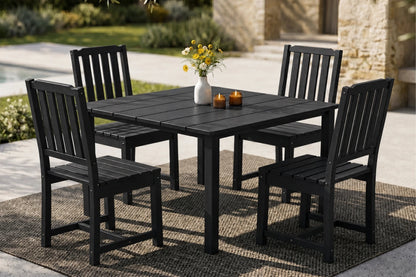 Perli™ HDPE Square Outdoor Dining Set