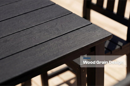 Perli™ HDPE Square Outdoor Dining Set