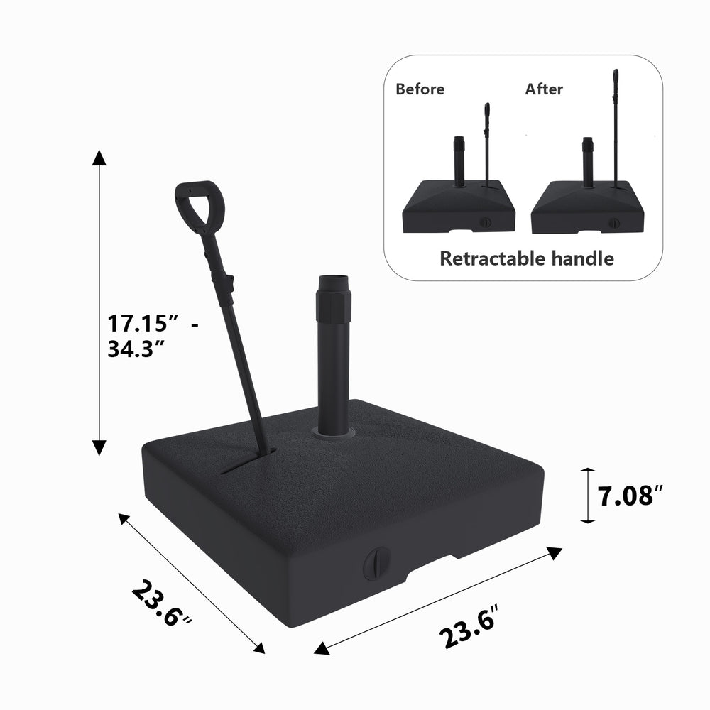 Removable Base with Handle – Patio Kingdom