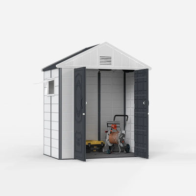 Patio Kingdom Resin Outdoor Storage Shed