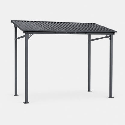Wall-Mounted Hardtop Gazebo