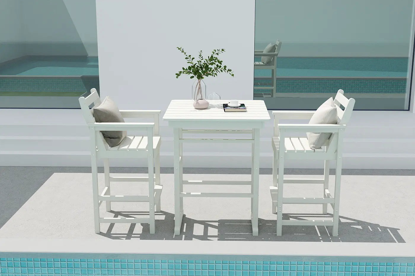Patio Kingdom Adirondack bar set 