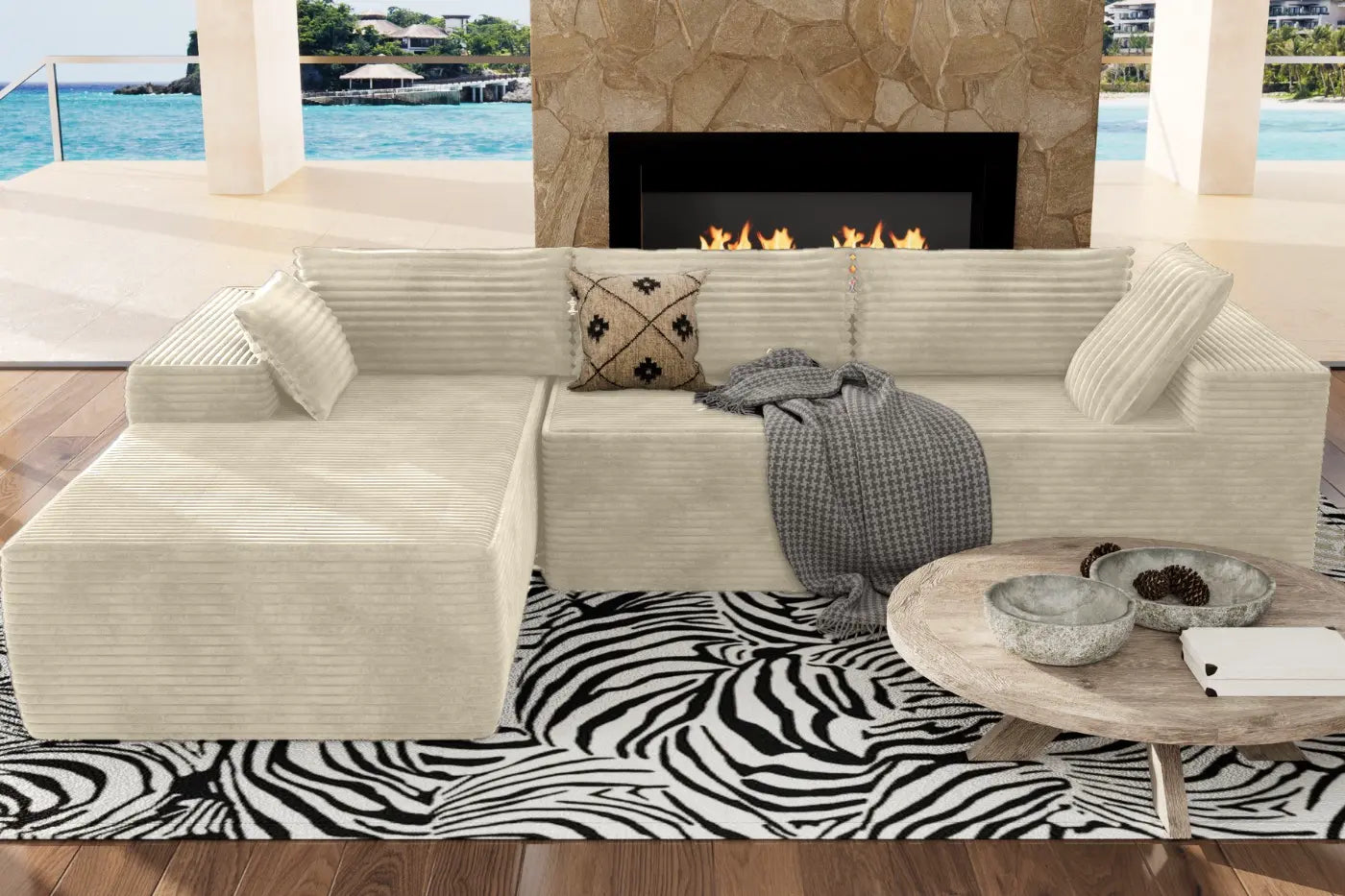 Patio Kingdom Modular sectional sofa