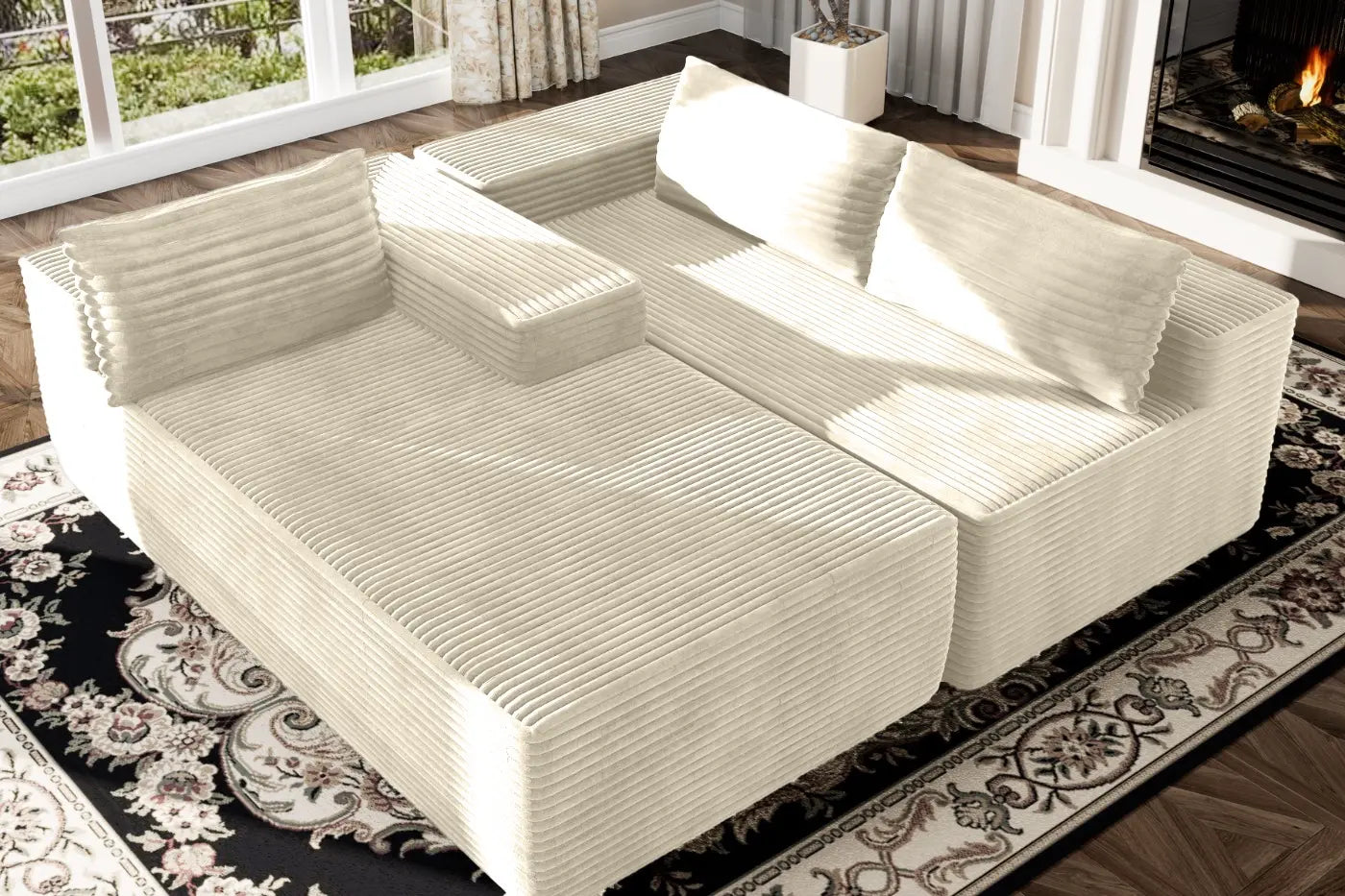 Patio Kingdom Modular sectional sofa