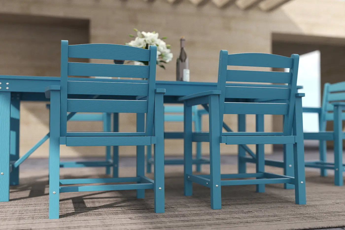 HDPE Outdoor Dining Set