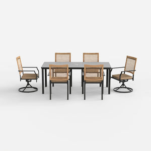 Rattan Woven Dining Set