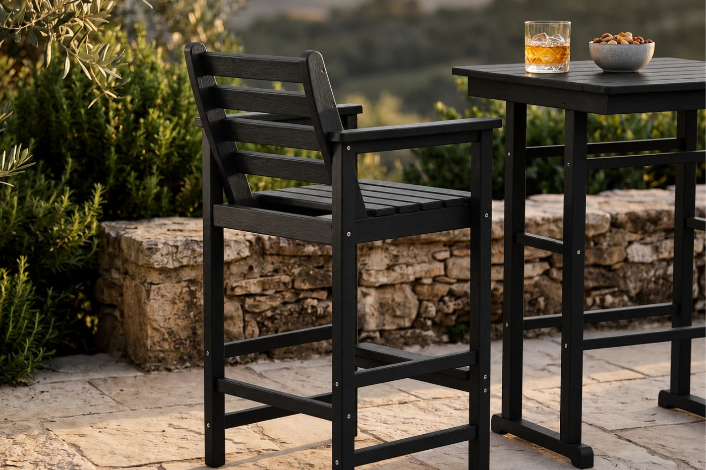 Adirondack Bar Set