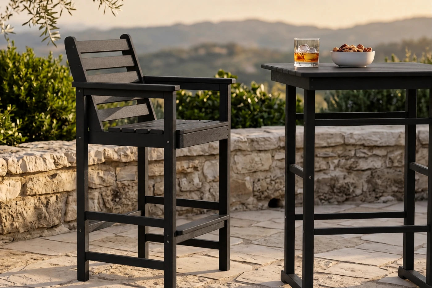 Adirondack Bar Set