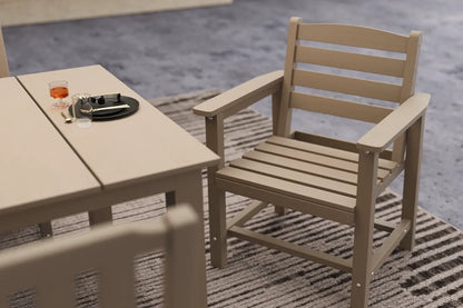 HDPE Outdoor Dining Set