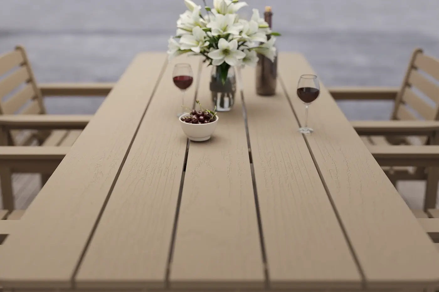 HDPE Outdoor Dining Set