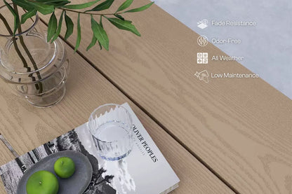 HDPE Outdoor Dining Set