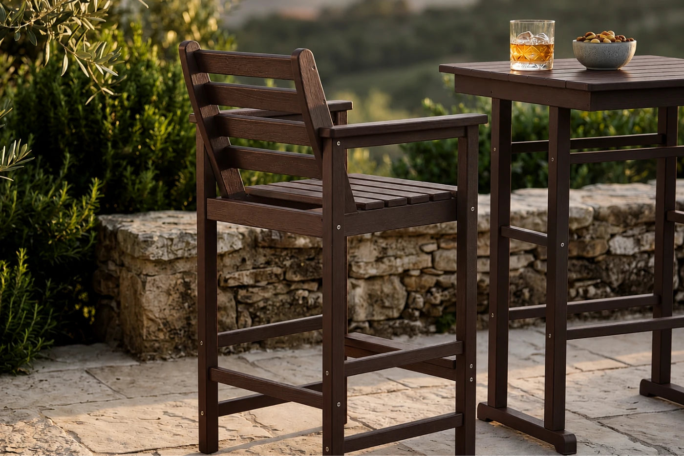 Adirondack Bar Set