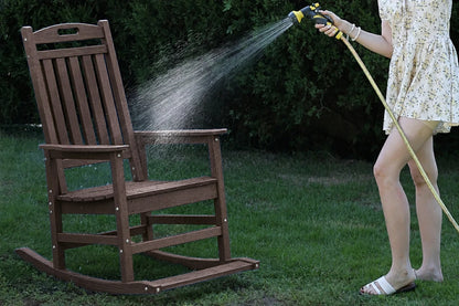 HDPE Rocking Chair with Footboard