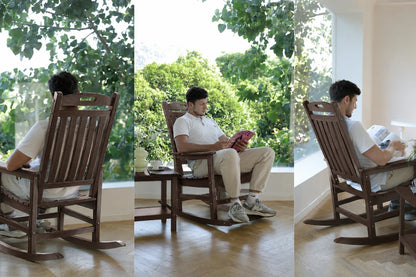HDPE Rocking Chair with Footboard