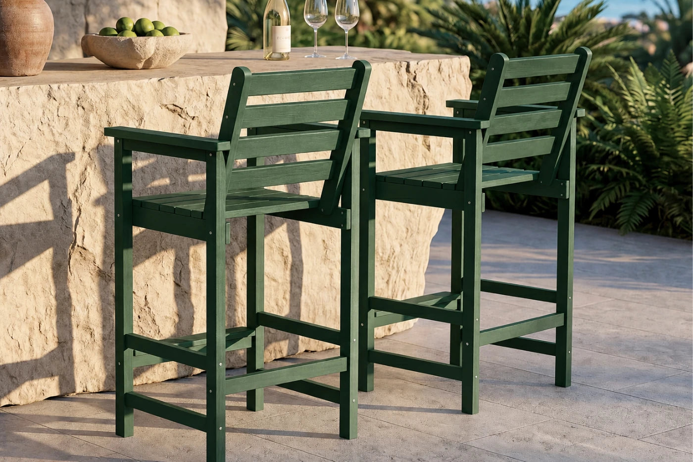 Adirondack Bar Set