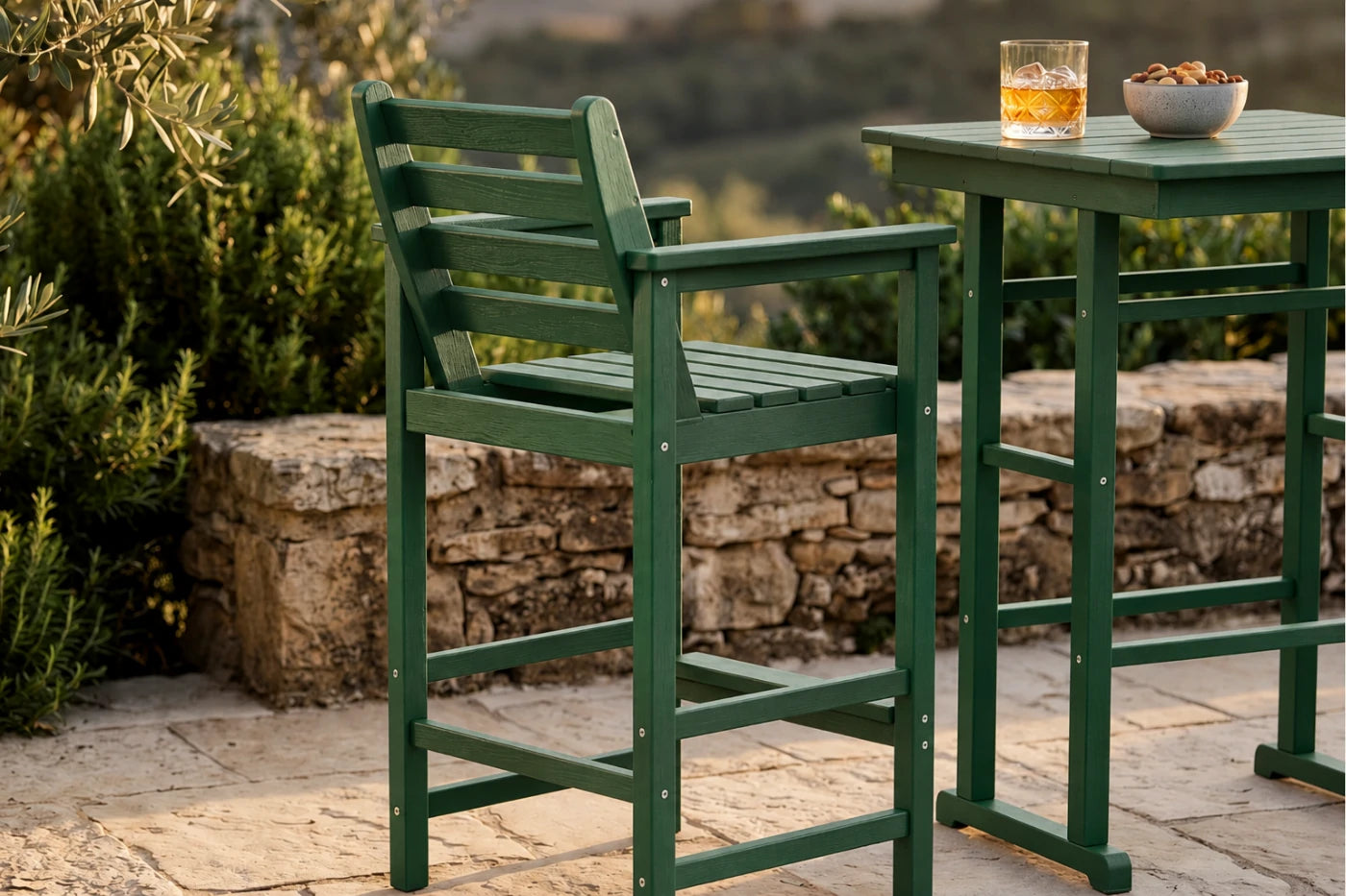 Adirondack Bar Set