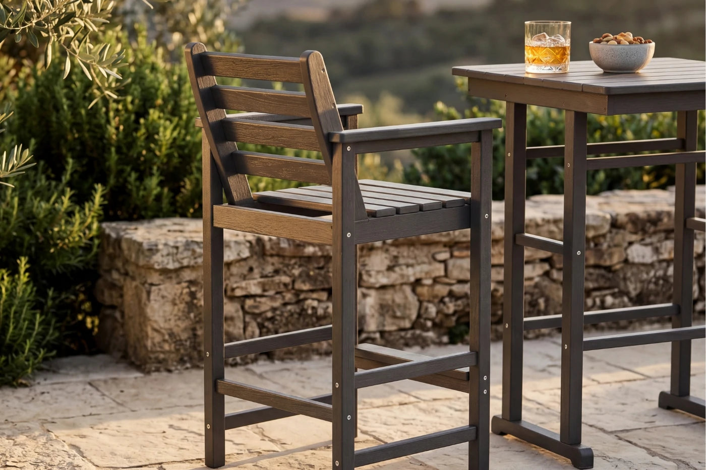Adirondack Bar Set