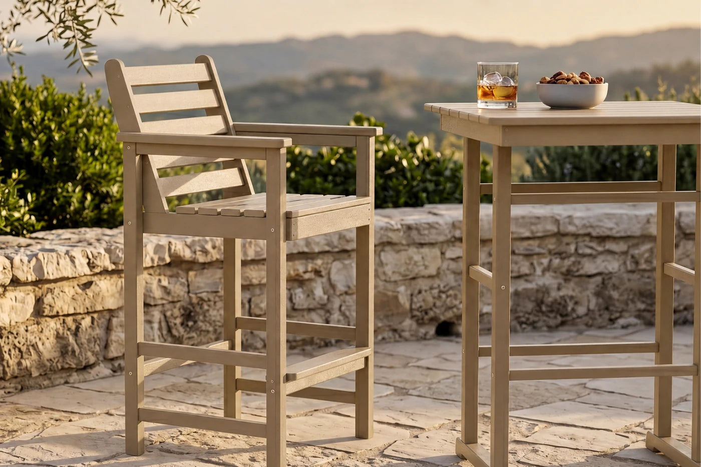 Adirondack Bar Set